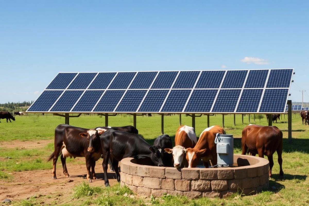 Energía solar para ganaderías